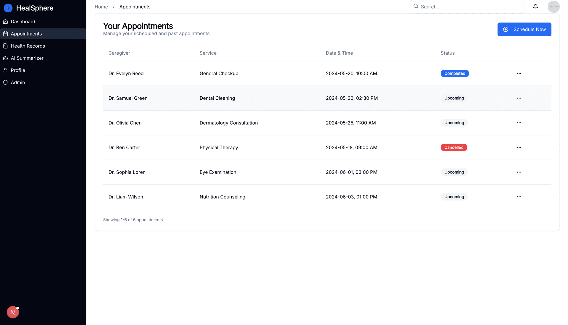HealSphere: Personalized Healthcare Companion screenshot 3